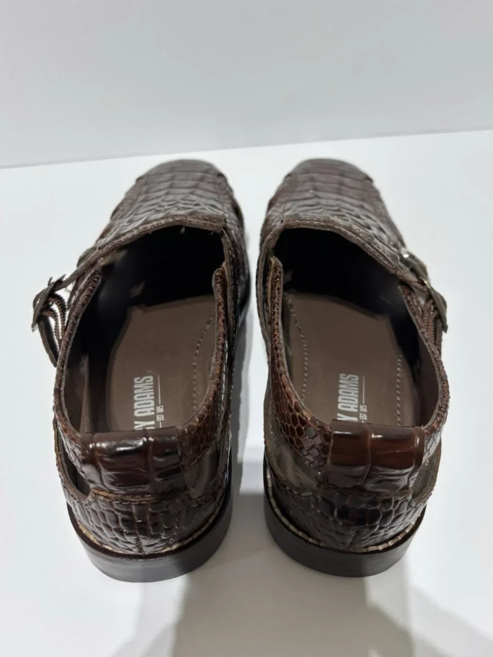 Stacy Adams Men’s Calvino City Sandals Cognac, Size 7.5 M